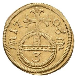 1/3 dukát 1706, Vratislav