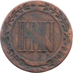 5 centime 1809 C, Kassel