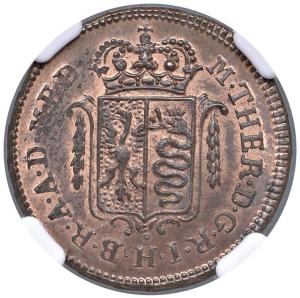 1/2 soldo 1777, Milán