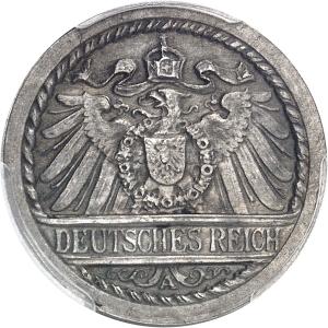 25 fenik 1908 A, Berlín (zkušební ražba)