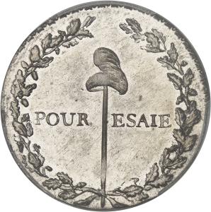 2 sol (1792), Paříž (zkušební ražba)