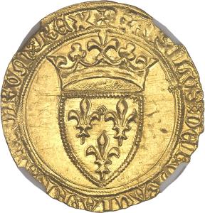 Ecu d'or (1394-1411), Tours