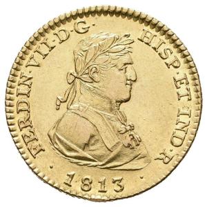 2 escudo 1813 GJ, Madrid