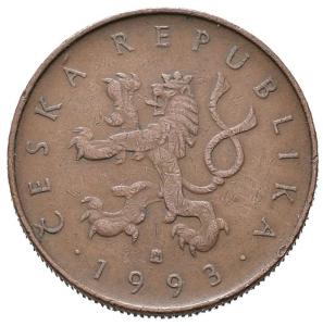 10 koruna 1993, malé Kč