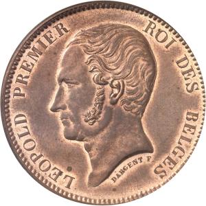 5 frank 1847, Brusel (zkušební ražba)