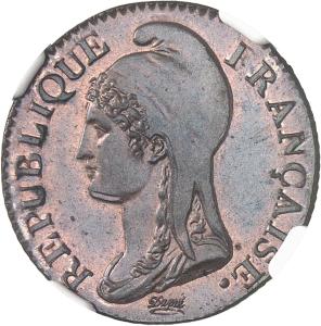 5 centime (1795), Lille