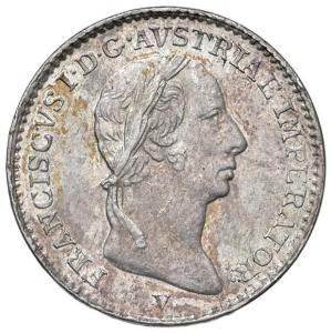 1/4 lira 1822 V, Benátky
