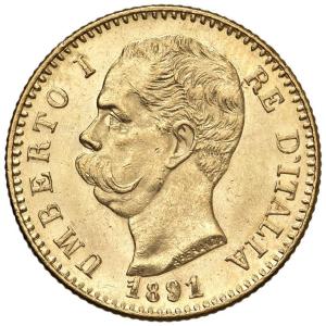 20 lira 1891