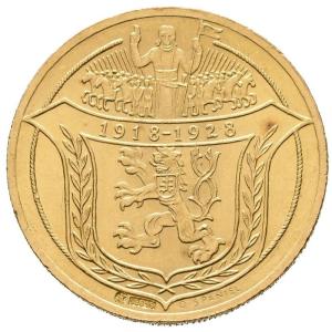 Zlatá medaile (4 dukát) 1928