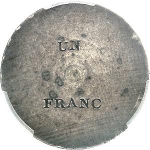 Frank, Paříž (zkušební ražba)