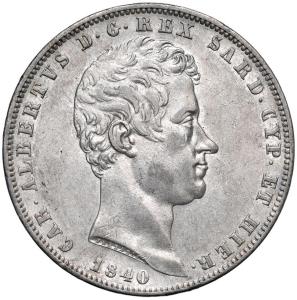 5 lira 1840 G