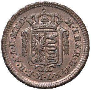 1/2 soldo 1777, Milán