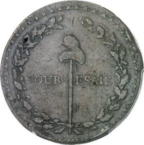 2 sol (1792), Paříž (zkušební ražba)