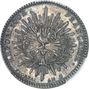 2 frank 1801, Paříž