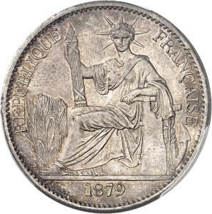 50 cent 1879 A, Paříž