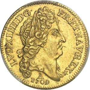 Louis d'or 1709 A, Paříž