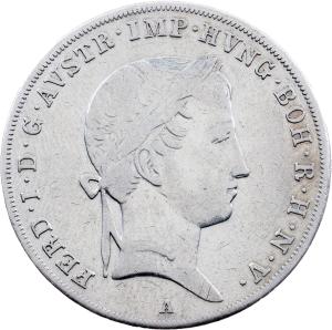 1/2 tolar 1846 A, Vídeň