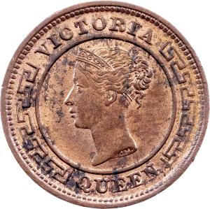 1/4 cent 1901, Kalkata