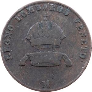 3 centesimo 1849 M, Benátky