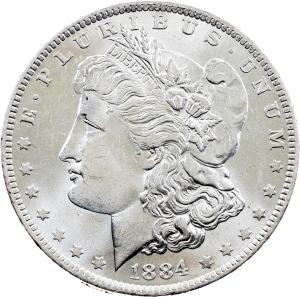 Dolar 1884 O, New Orleans