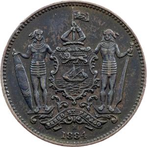 Cent 1884 H, Heaton
