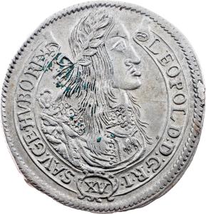 XV krejcar 1662 KB, Kremnica